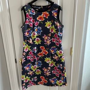 Sara Campbell Floral Sleeveless Dress-Size 12